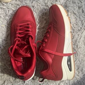 Skechers Bold Red Sneakers